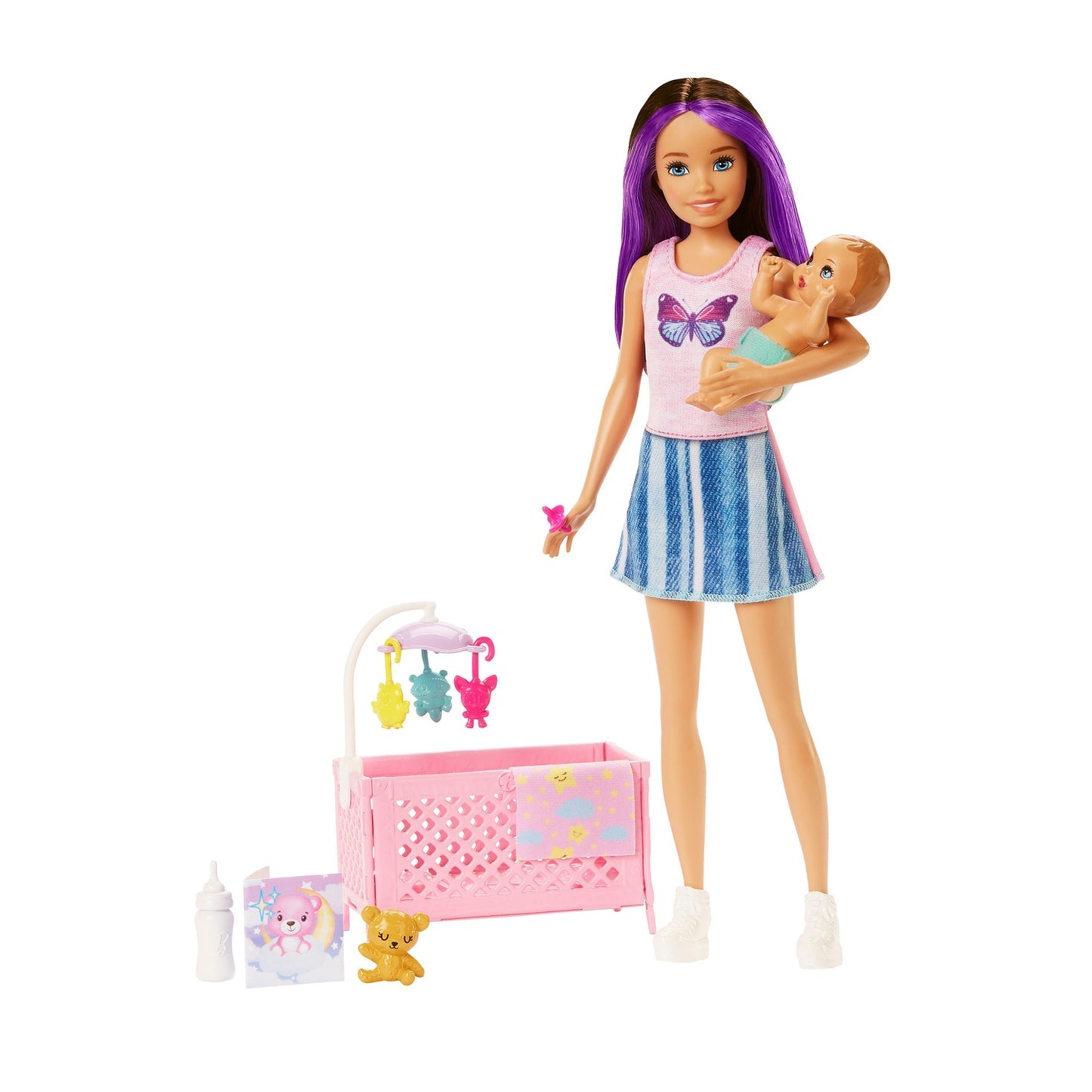 Barbie Skipper Sleepy Baby Playset