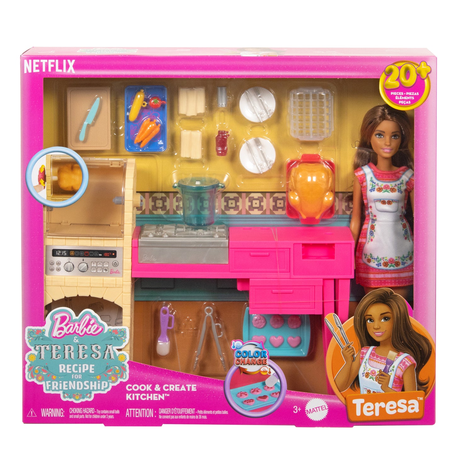 Barbie Teresa'S Kitchen Playset