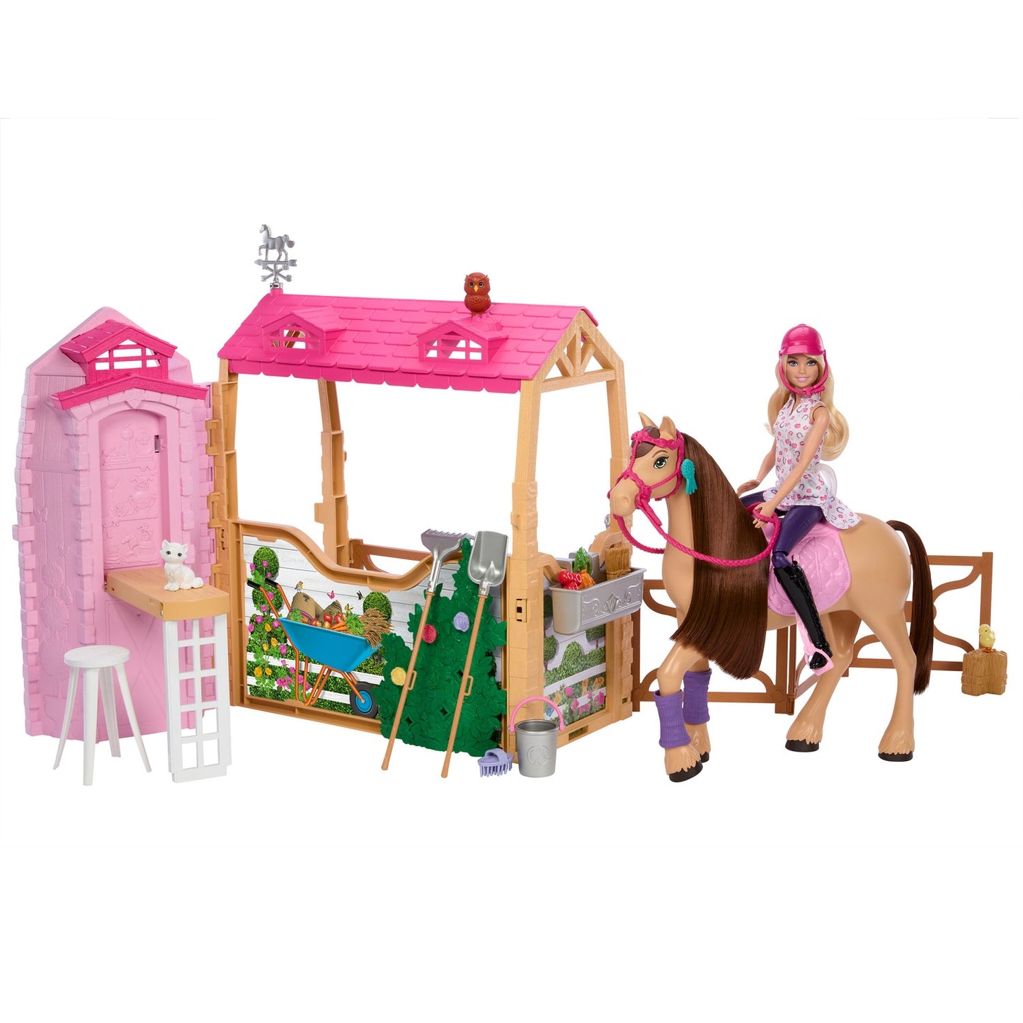 Barbie Ultimate Stable With Doll & Horse