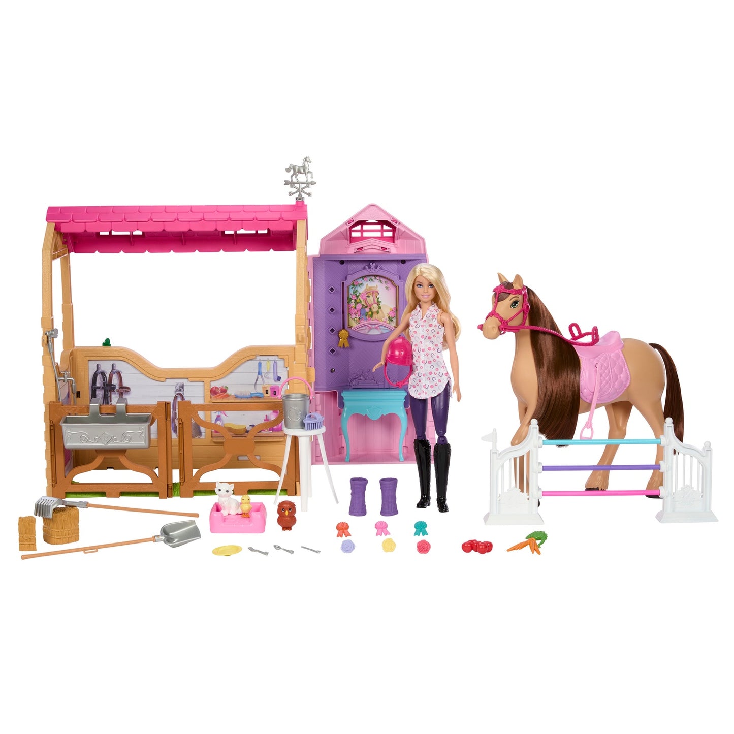 Barbie Ultimate Stable With Doll & Horse