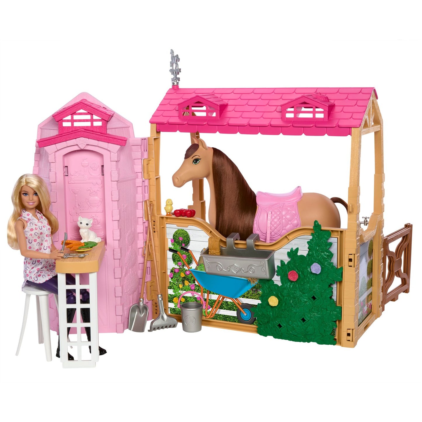 Barbie Ultimate Stable With Doll & Horse