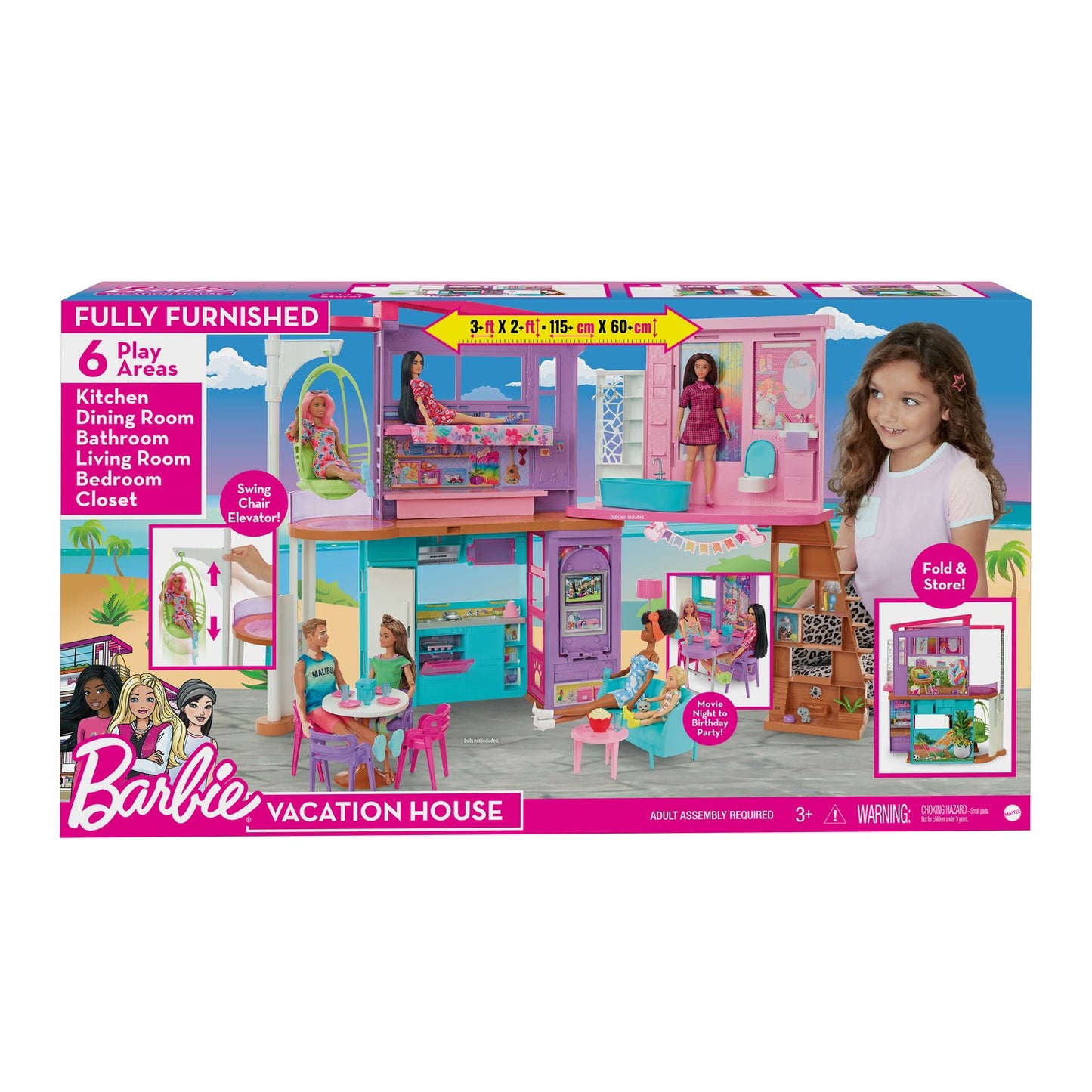 Barbie Vacation House