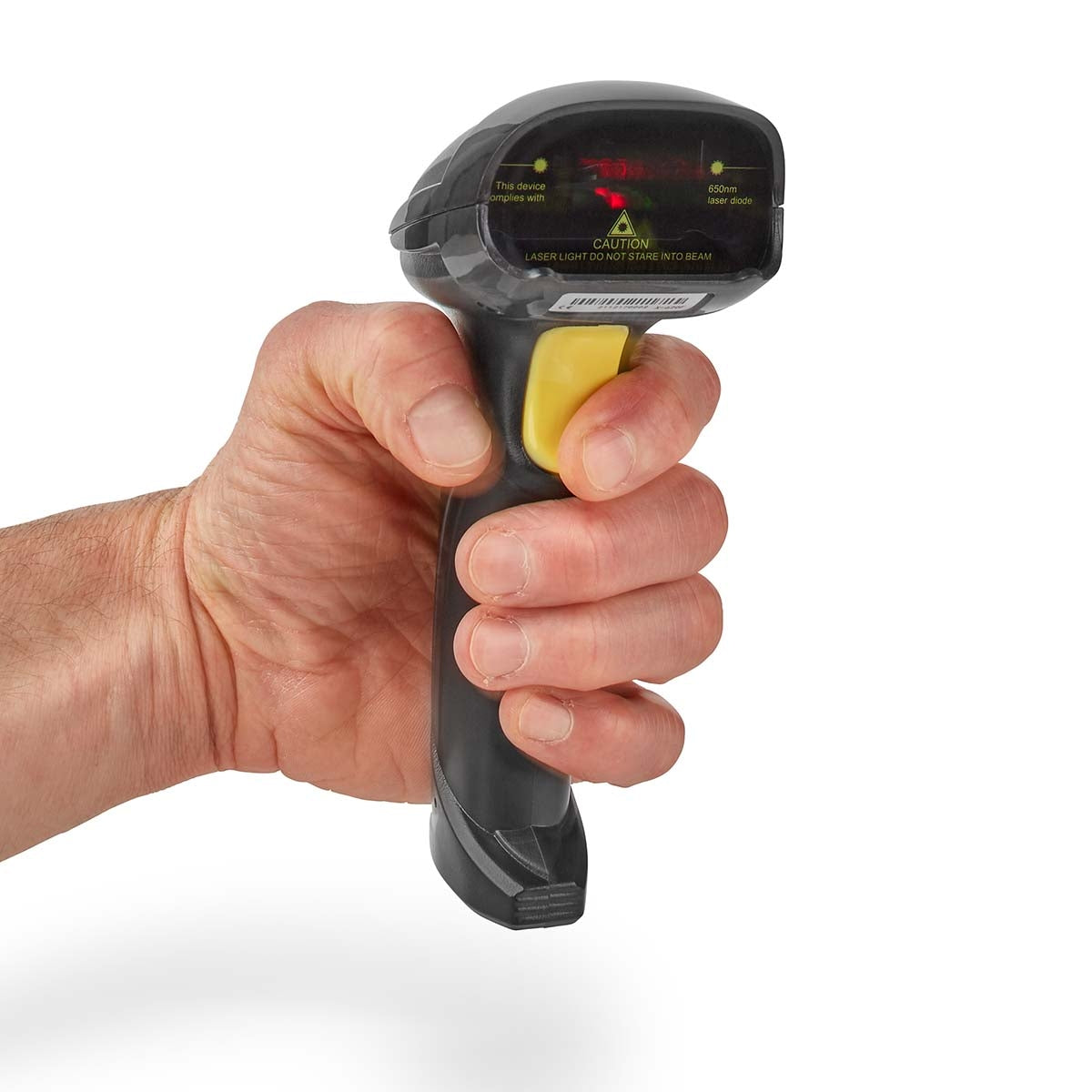 Barcode Scanner | Laser | Wireless | 1D linear | Battery powered / USB power | USB dongle