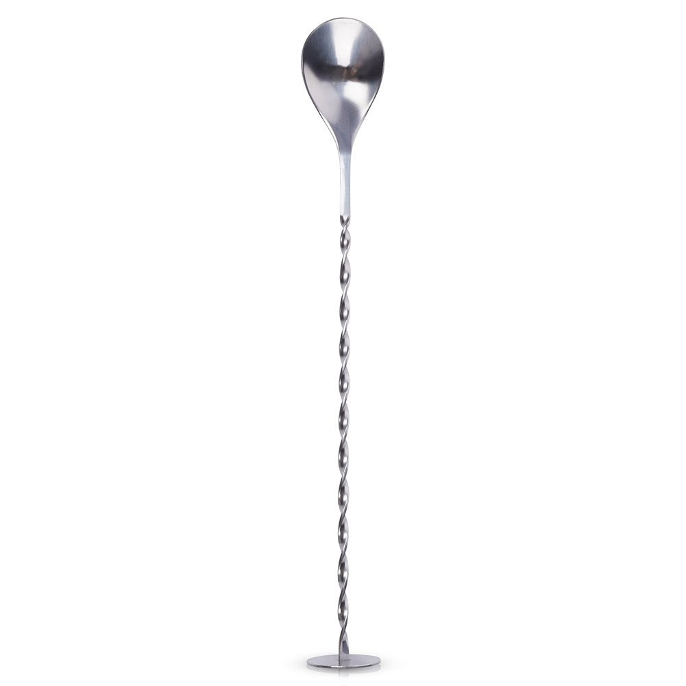 Bar spoon 28 cm - Stainless steel, spiral, cocktail mixing