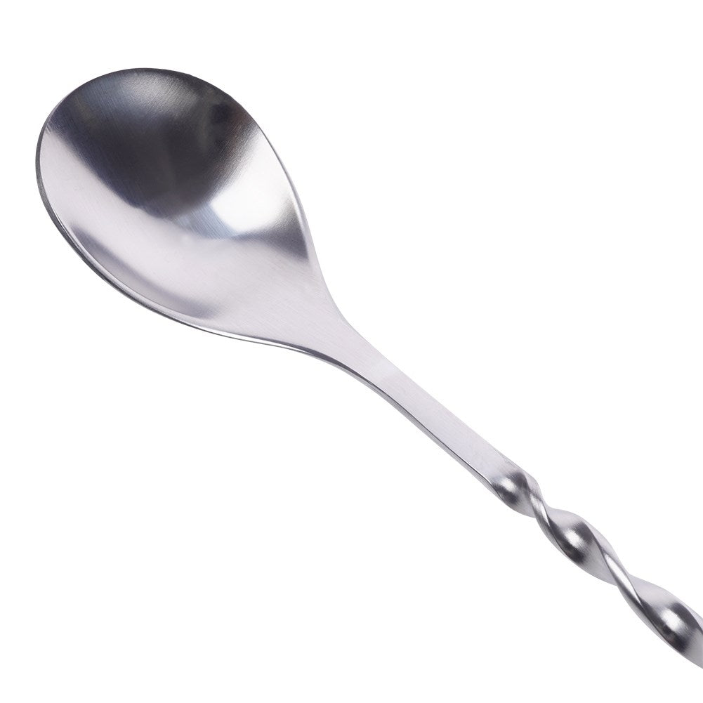 Bar spoon 28 cm - Stainless steel, spiral, cocktail mixing