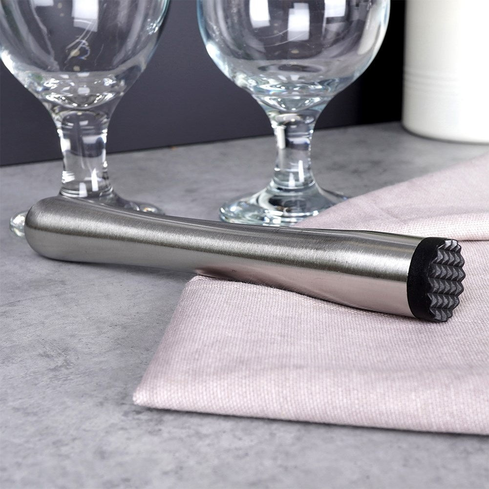 Bar spoon in stainless steel, 17.5 cm - Mojito expert!