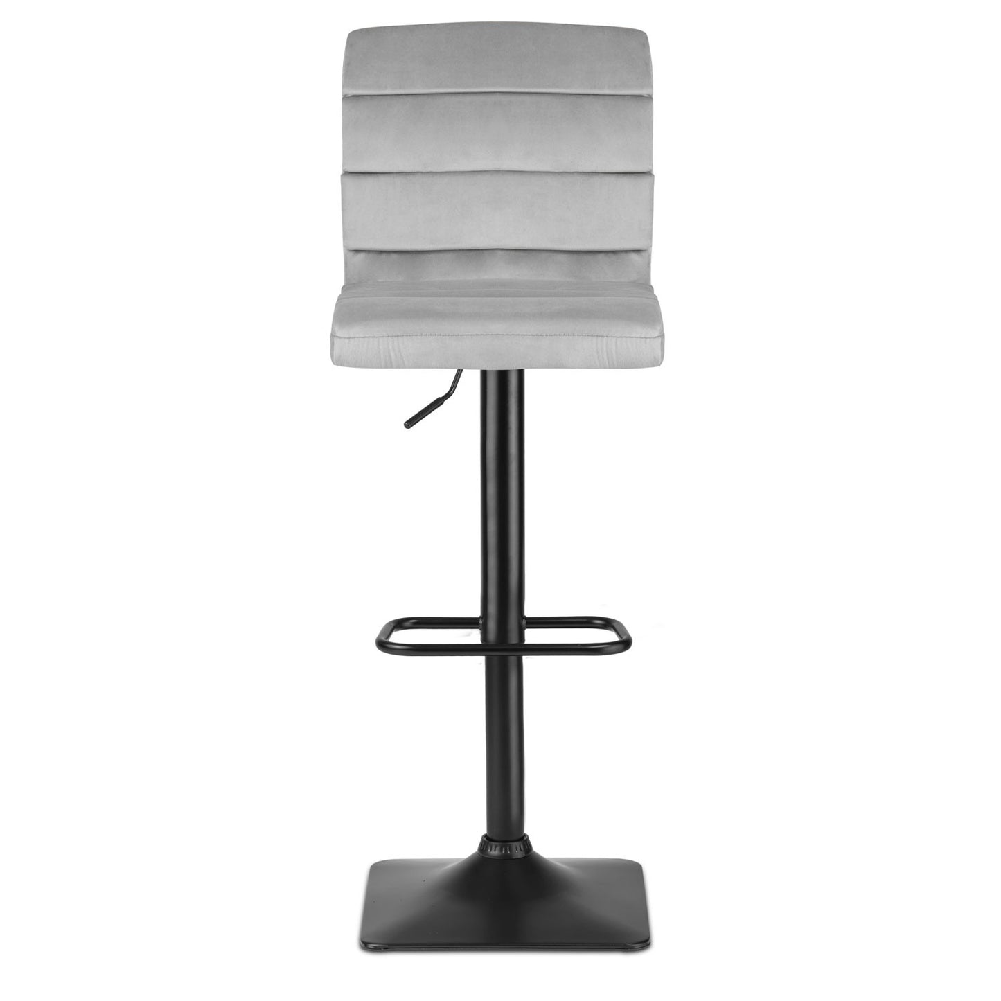 Bar stool with backrest Drava gray