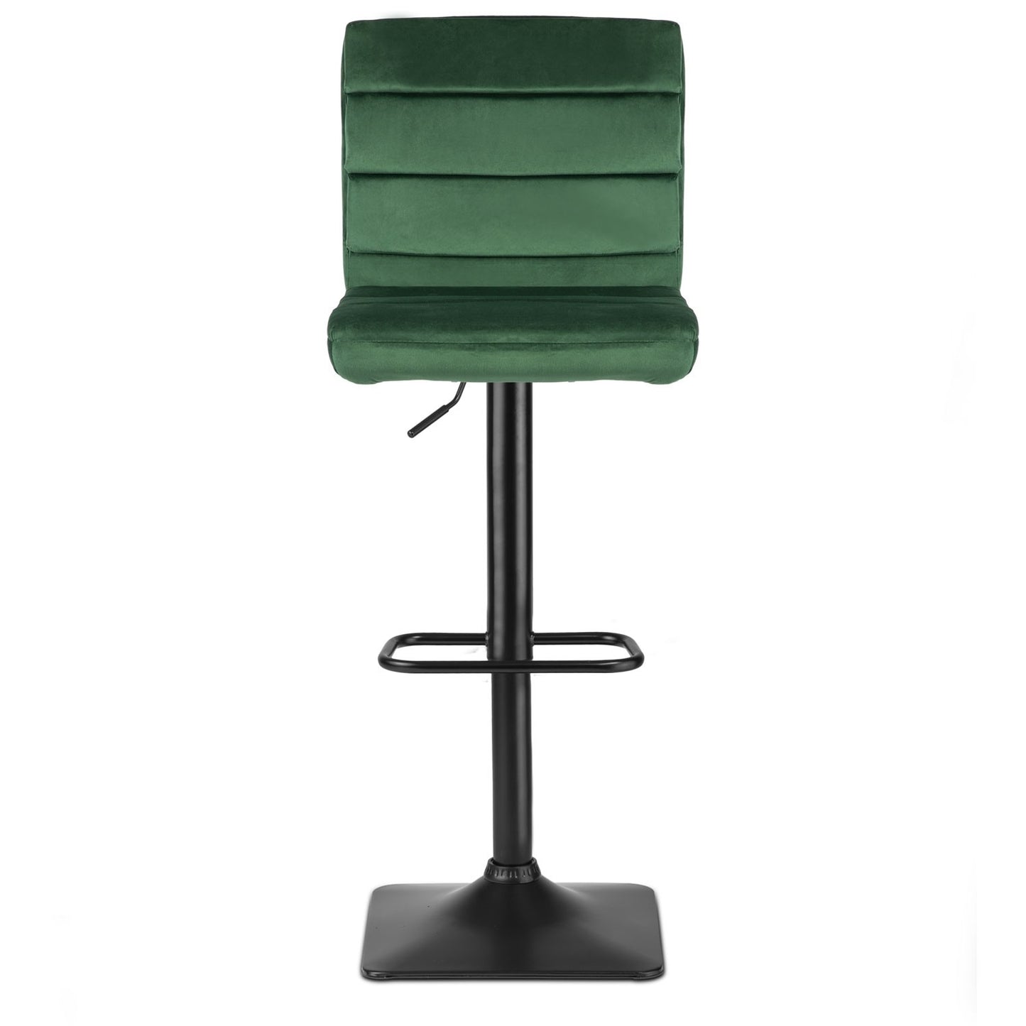 Bar stool with backrest Drava green