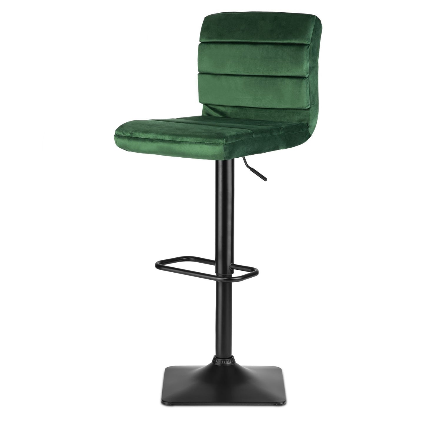 Bar stool with backrest Drava green