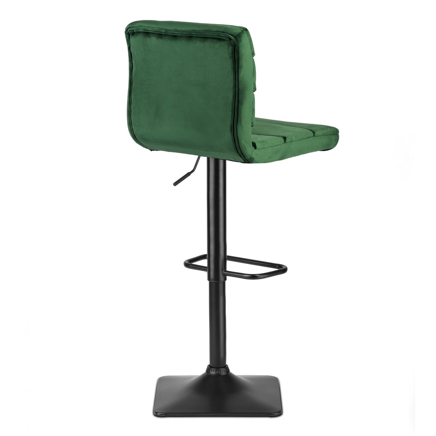 Bar stool with backrest Drava green