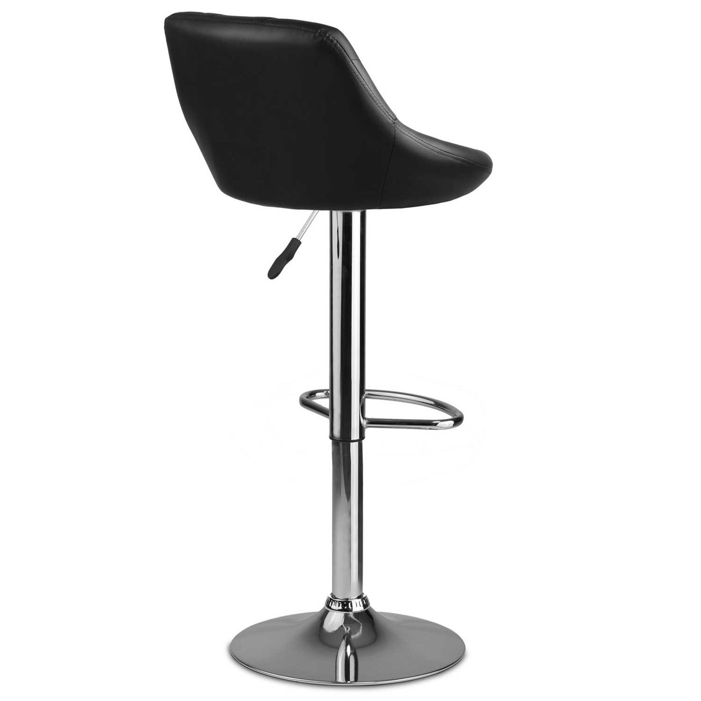 Bar stool with backrest Nerra black