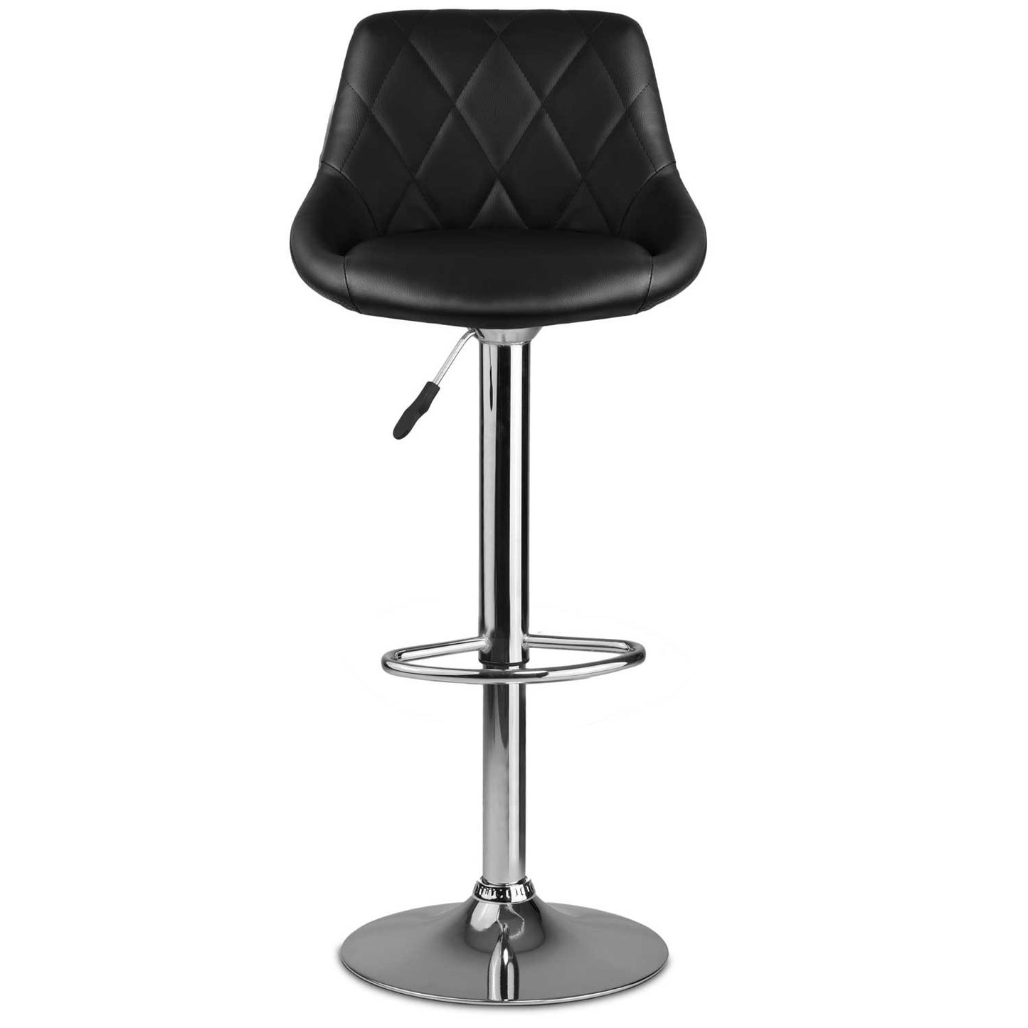 Bar stool with backrest Nerra black