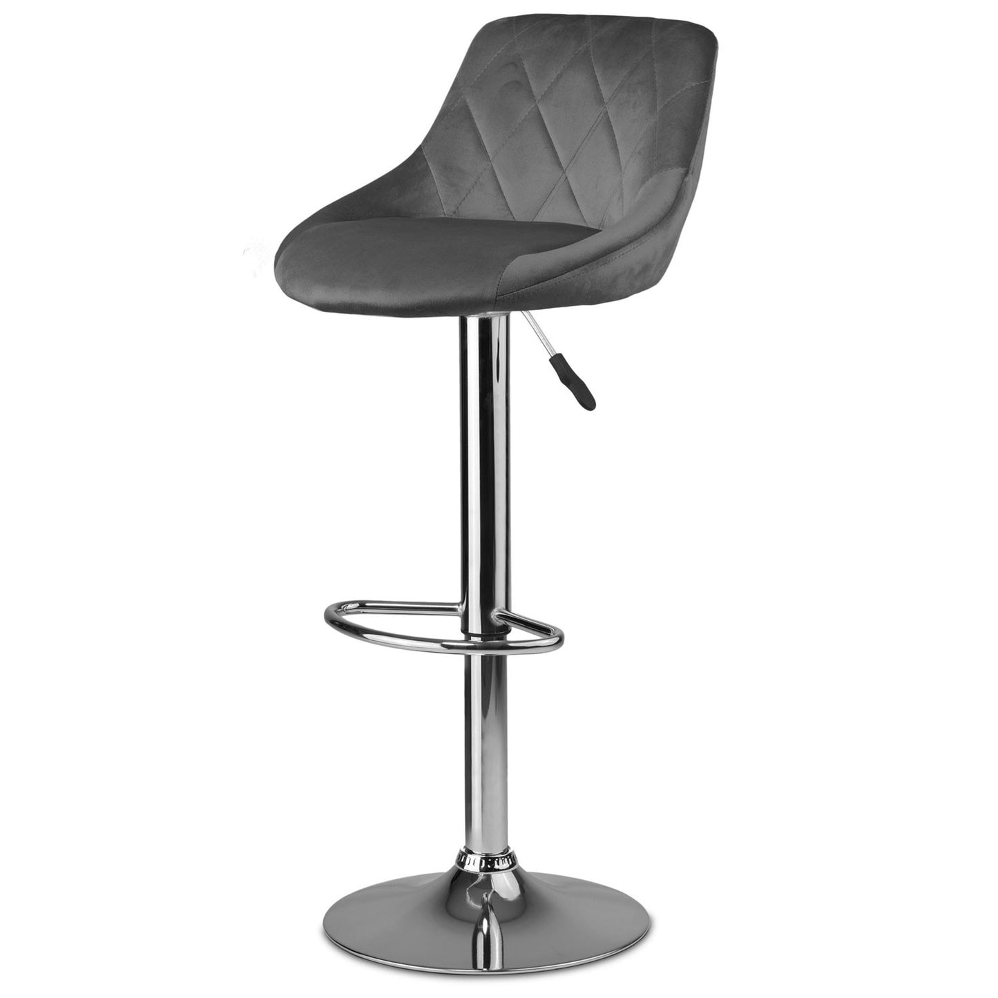 Bar stool with backrest Nerra gray