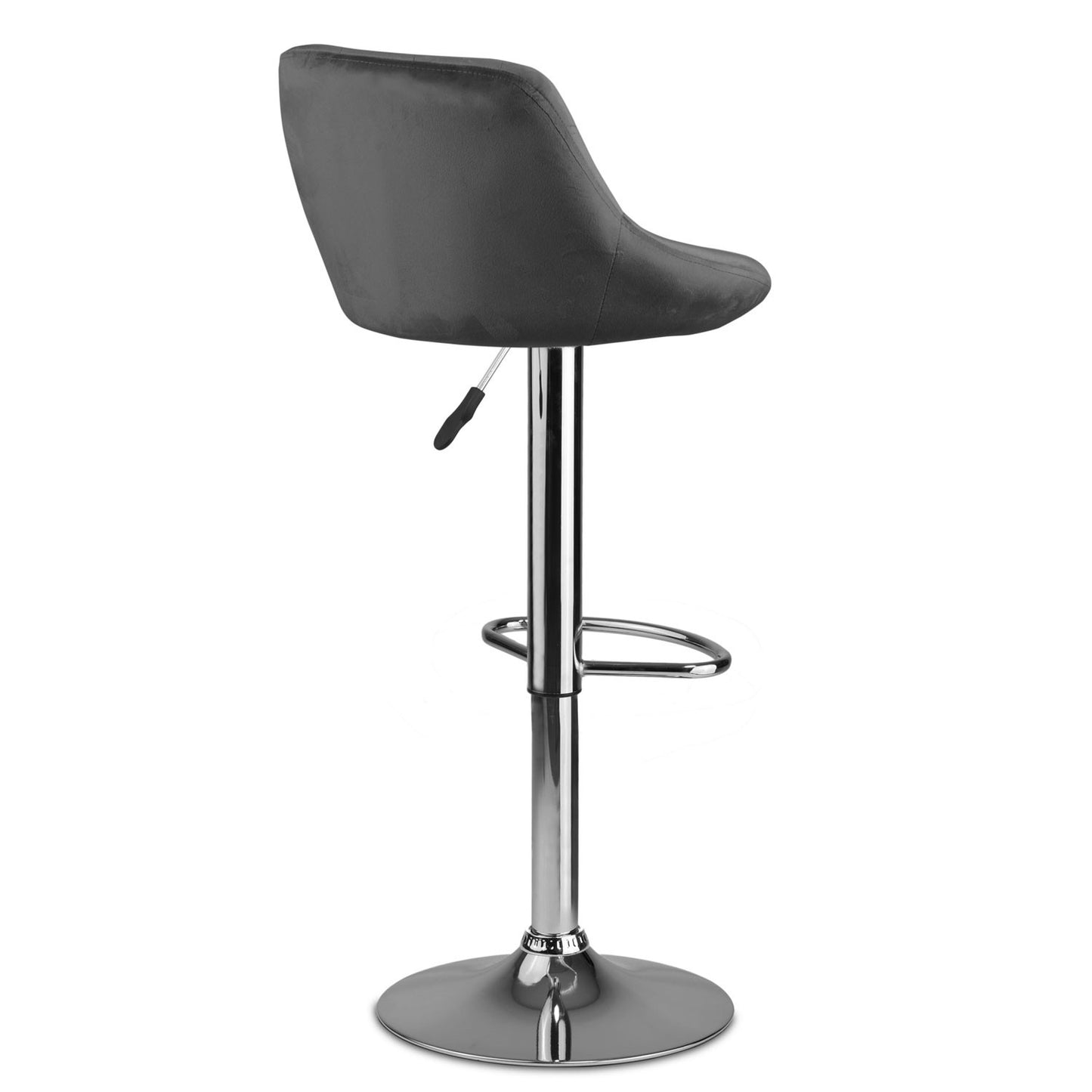 Bar stool with backrest Nerra gray