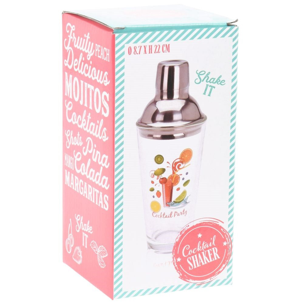 Bartender's glass shaker 400 ml