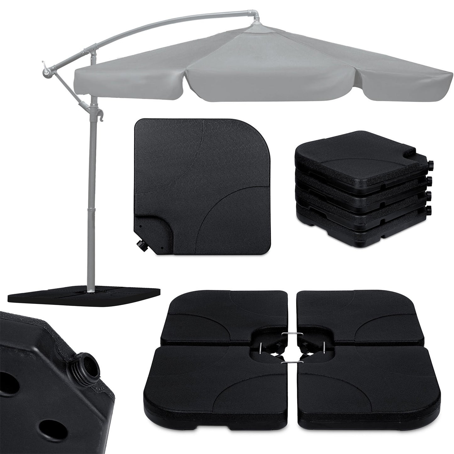 Base for Plonos garden umbrella