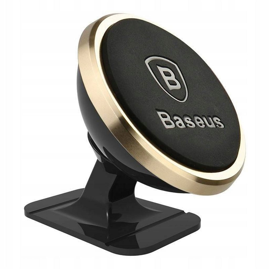 Baseus 360° Adjustable Magnetic Phone Mount - Gold