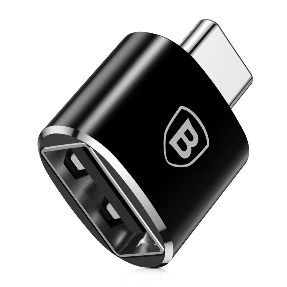 Baseus Adapter USB-A female to USB-C male OTG - Black
