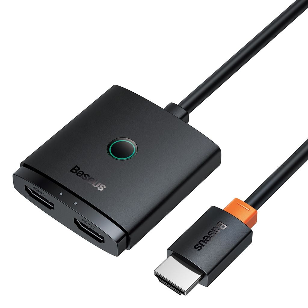 Baseus AirJoy 2-in-1 HDMI adapter, 1m cable - Black