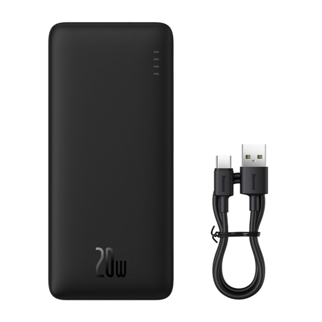 Baseus Airpow Fast Charging Power Bank 30000mAh, 20W - Black