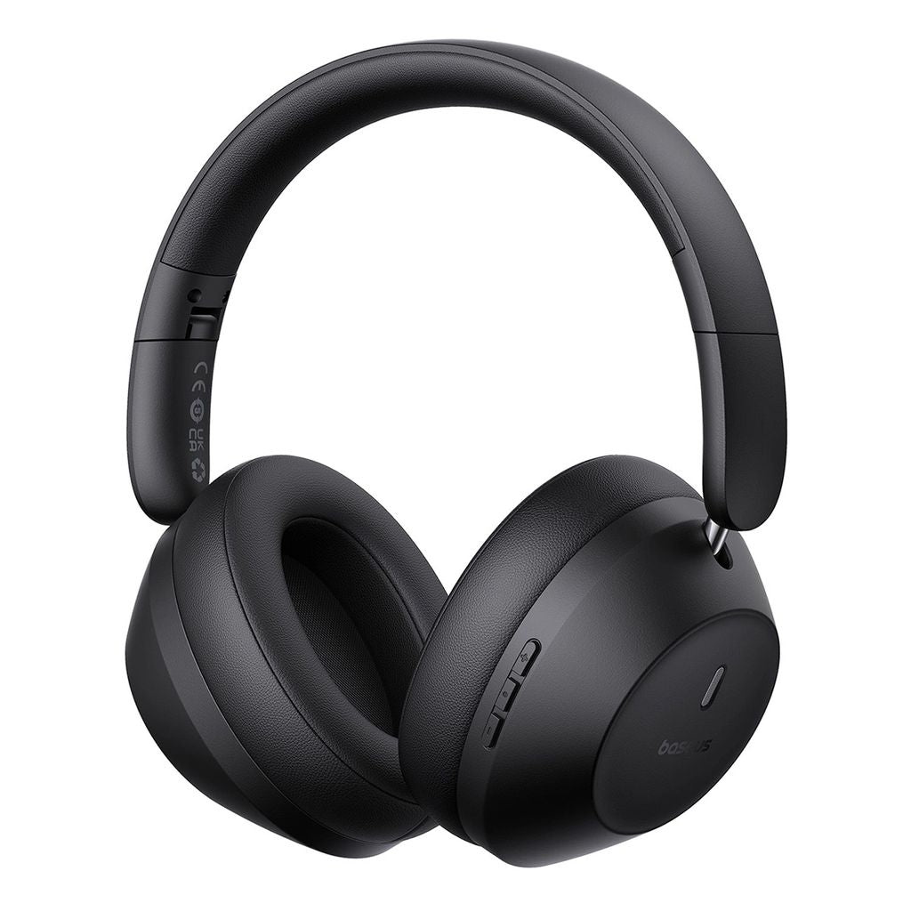 Baseus Bass 30 Max Wireless On-Ear Headphones - Black