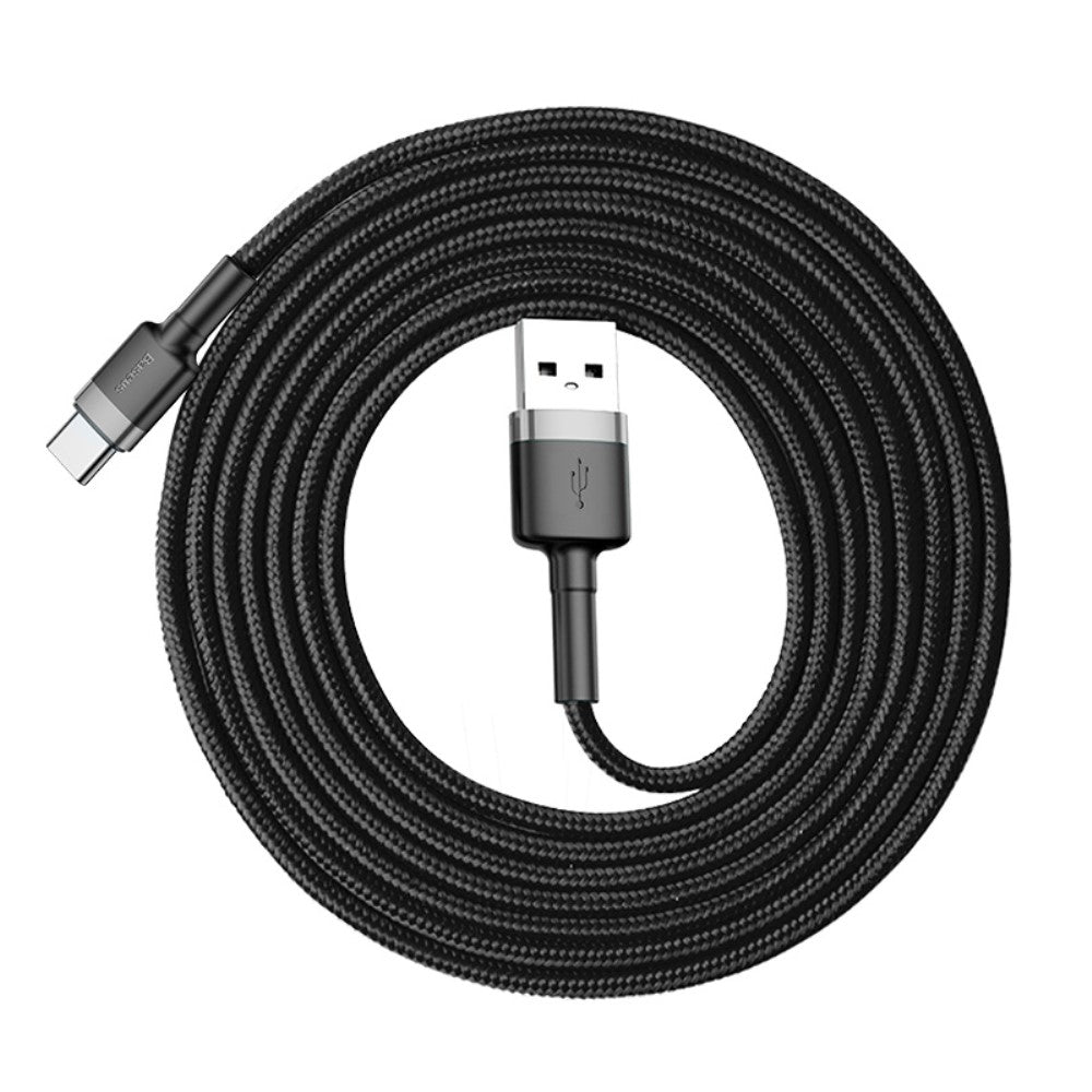 Baseus Cafule USB-C cable 2A 2 m - Grey/Black