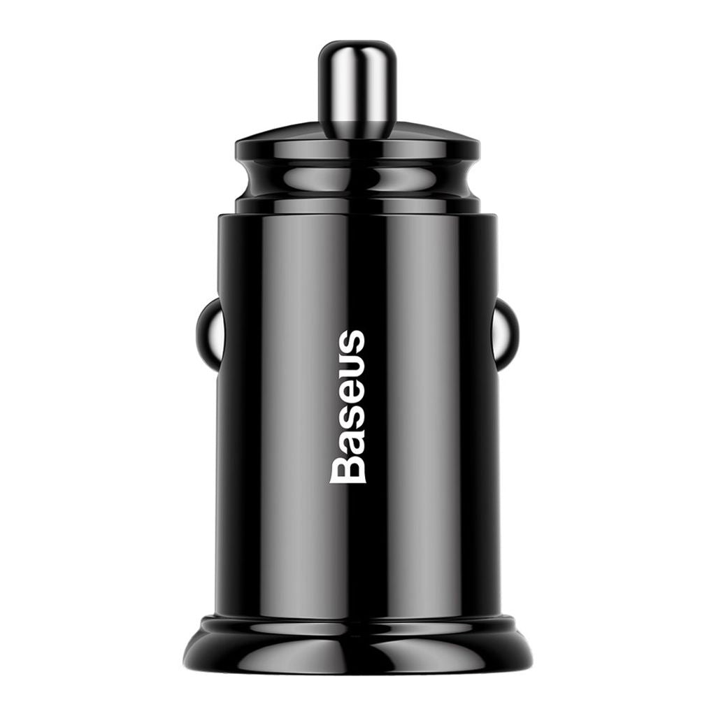 Baseus Circular Car Charger 2x USB, 30W - Black