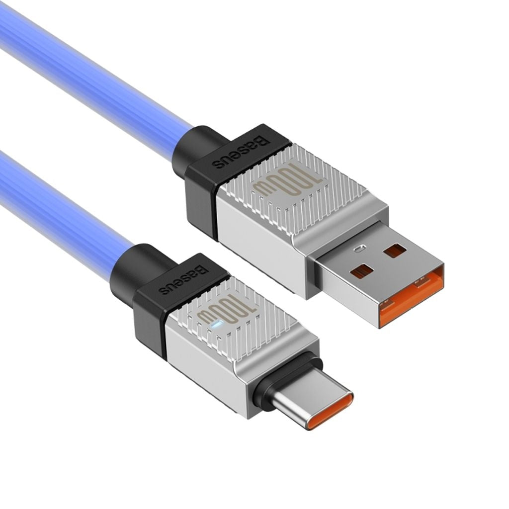 Baseus CoolPlay USB - USB-C Cable 100W, 2m - Blue