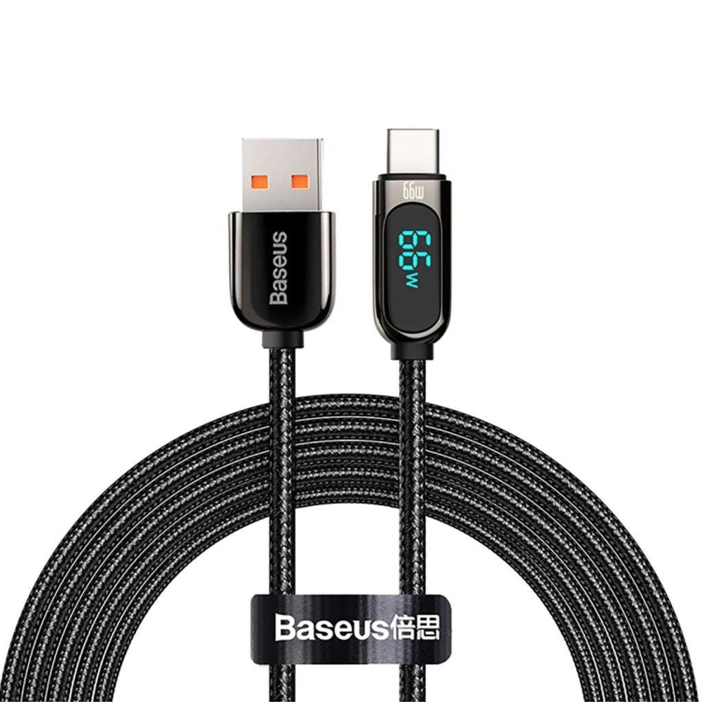 Baseus Display USB - USB-C Cable 66W, 2m - Black