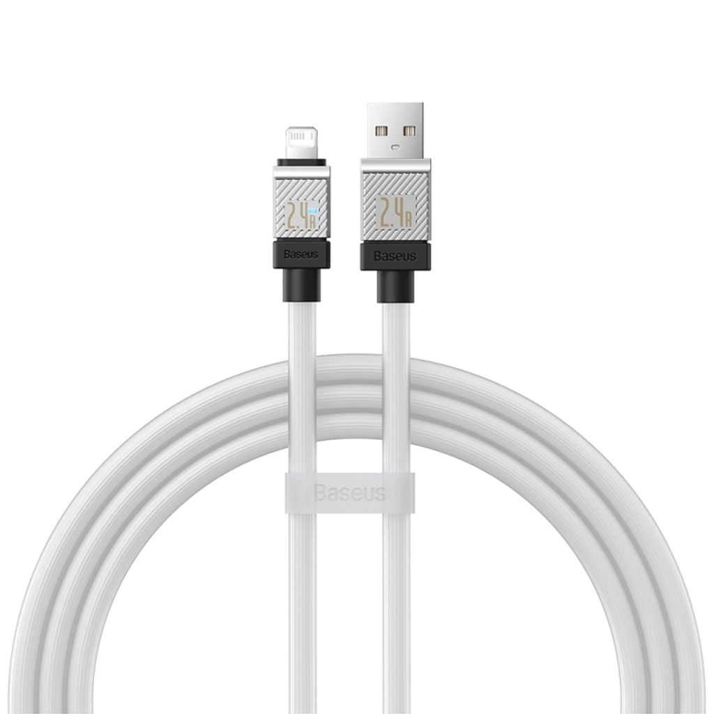 Baseus Fast charging cable USB-A to Lightning, 1m - White