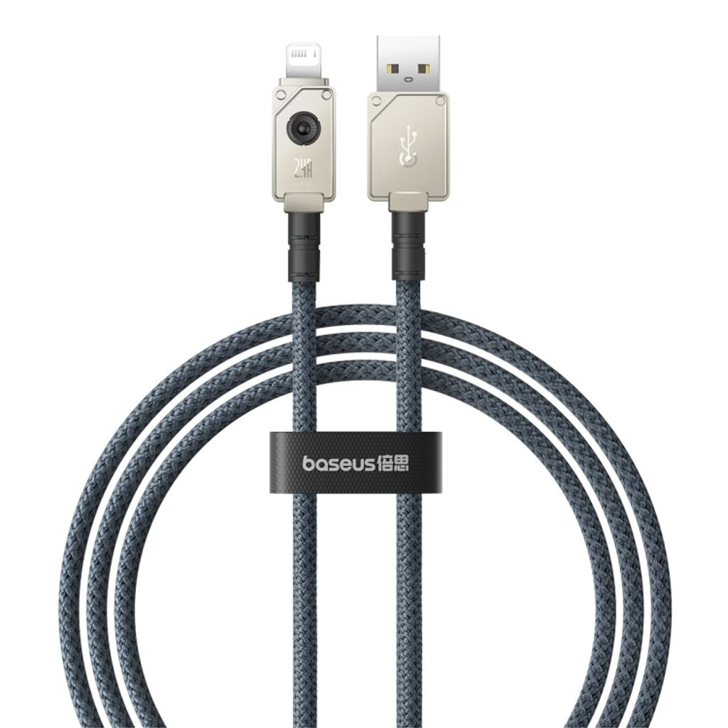Baseus Fast charging cable USB-A to Lightning, 480mbps, 1m - White