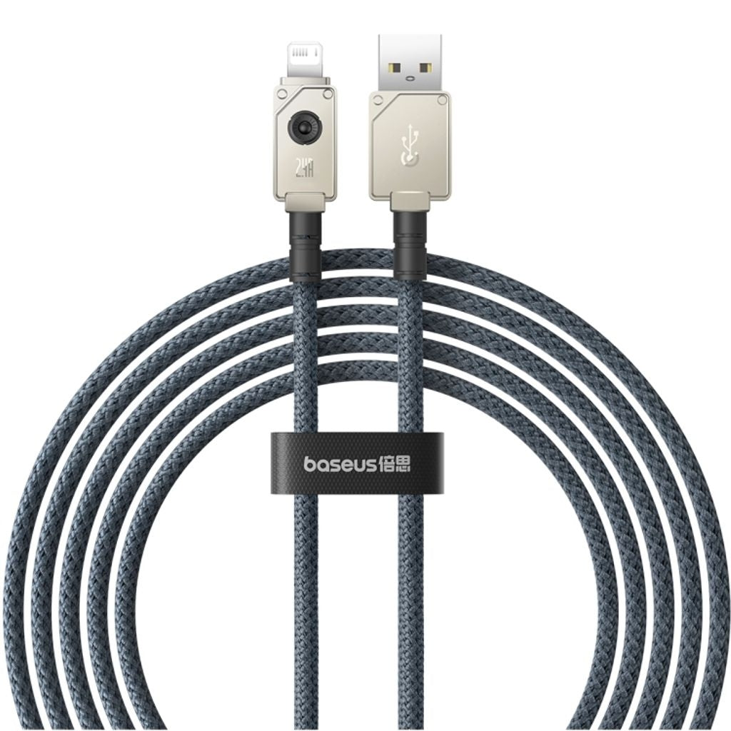 Baseus Fast charging cable USB-A to Lightning, 480mbps, 2m - White