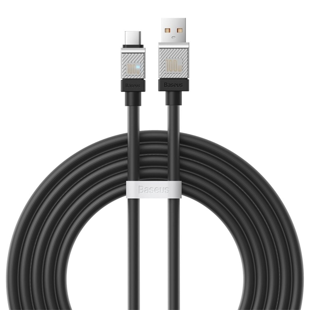 Baseus Fast charging cable USB-A to USB-C, 100W, 2m - Black