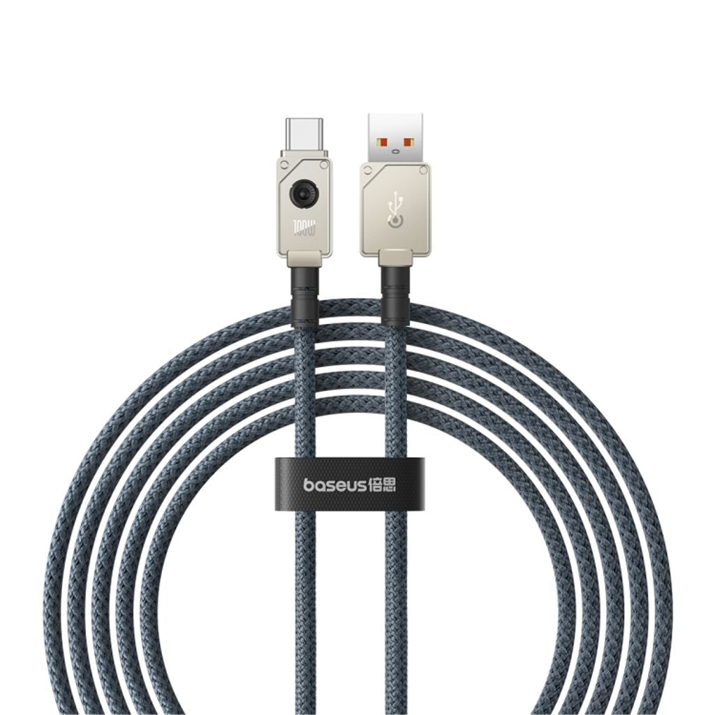 Baseus Fast charging cable USB-A to USB-C, 100W, 480mbps, 2m - White