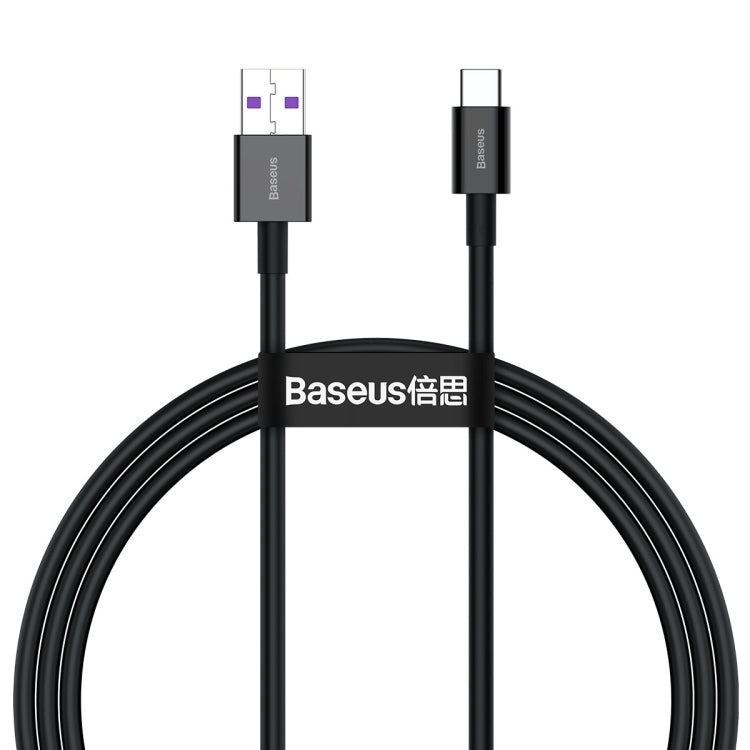 Baseus Fast charging cable USB-A to USB-C, 66W, 2m - Black