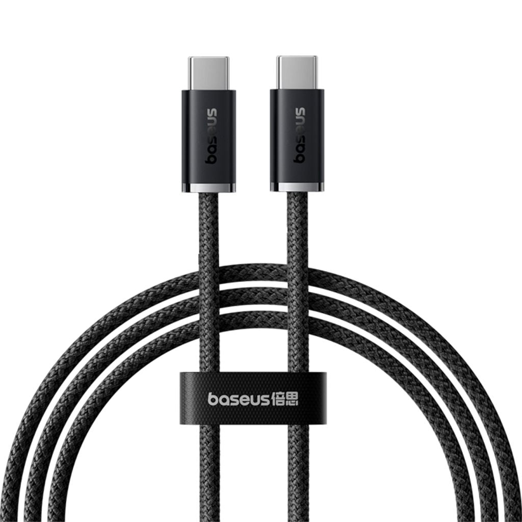 Baseus Fast charging cable USB-C to USB-C 100W, 480mbps, 1m - Black
