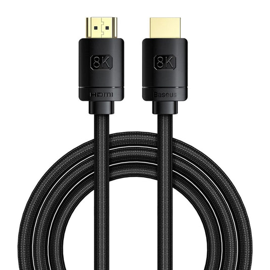 Baseus High Definition Series 8K HDMI-kabel, 2M - Svart