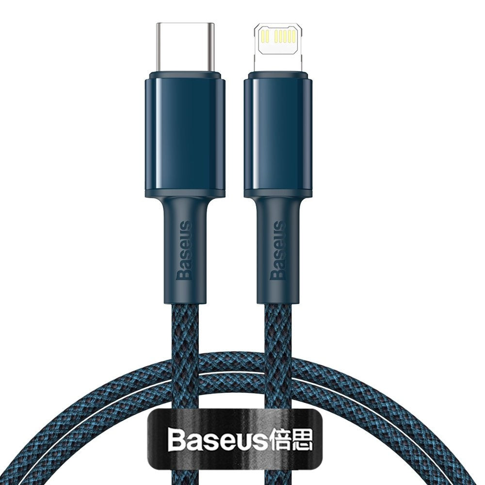 Baseus High Density USB-C to Lightning 20W PD 1 m - Blue