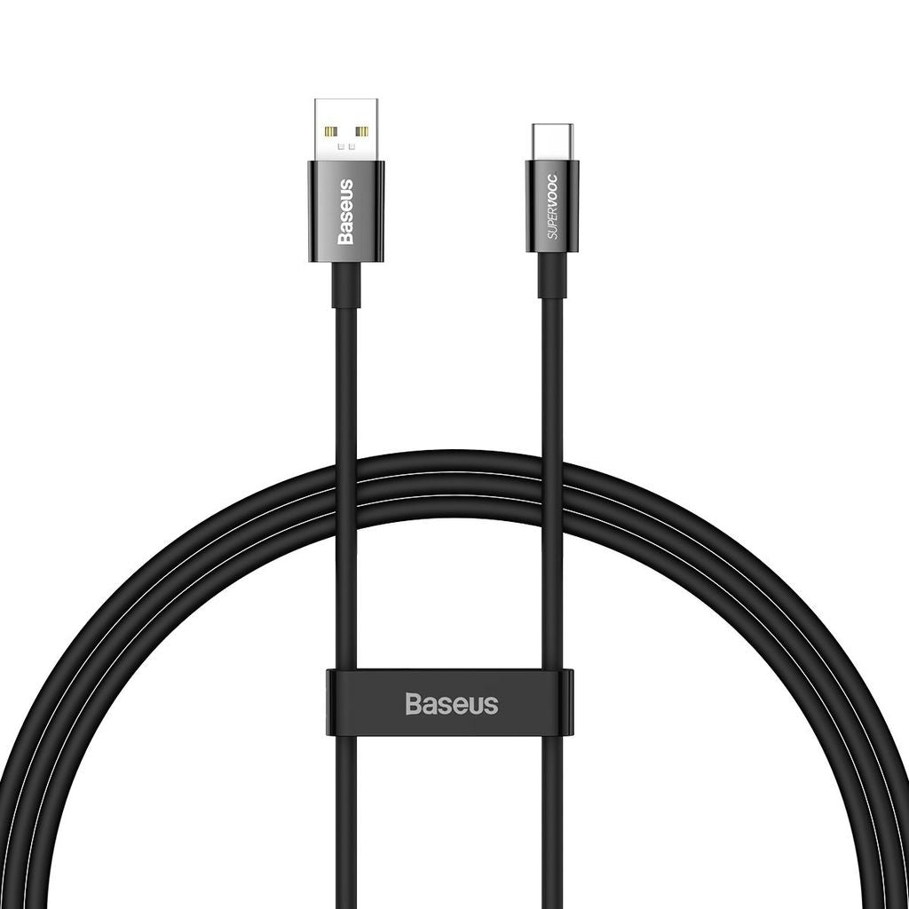Baseus Superior Series USB-A - USB-C cable, 65W, 1m - Black
