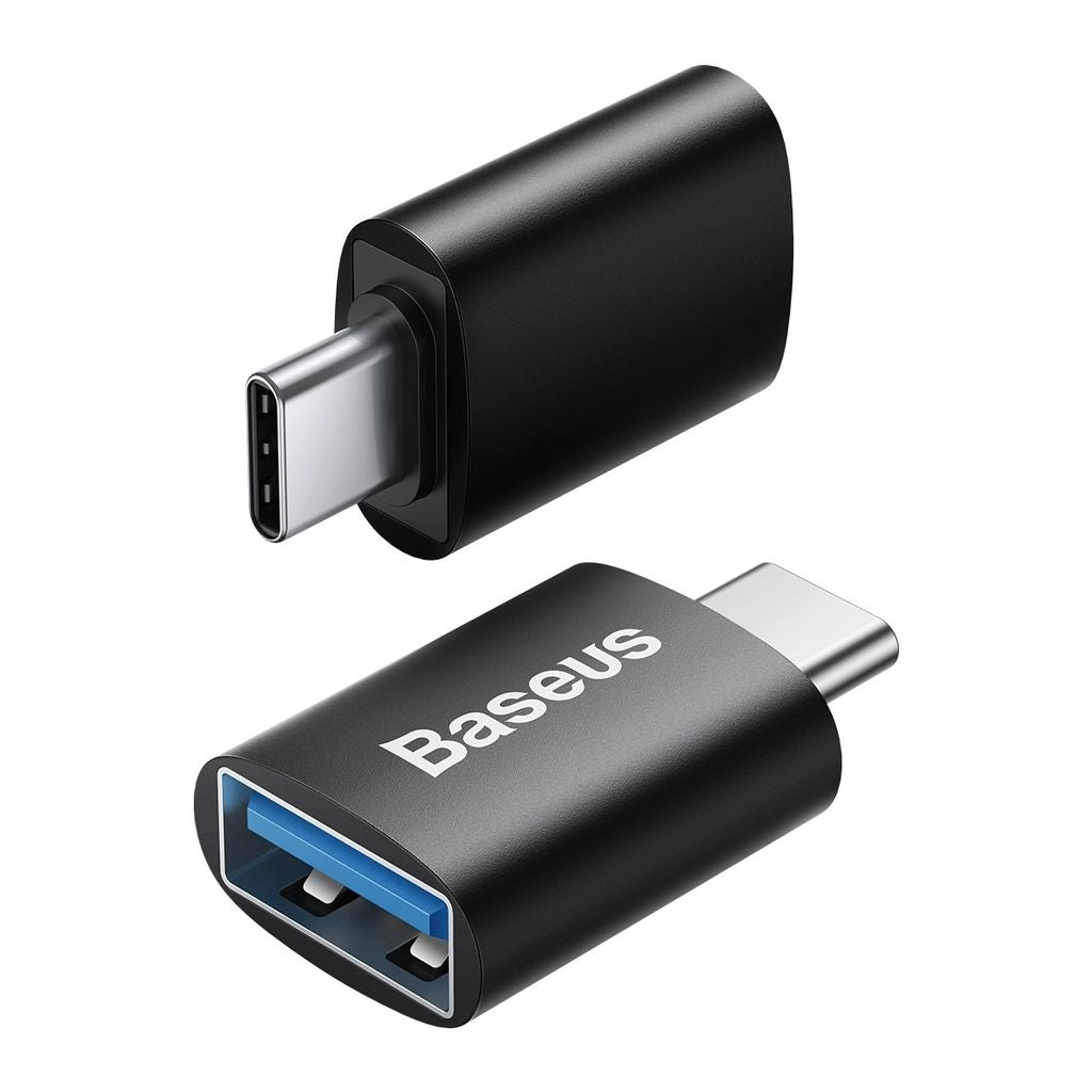 Baseus USB-C to USB-A Adapter 10Gb/s - Black