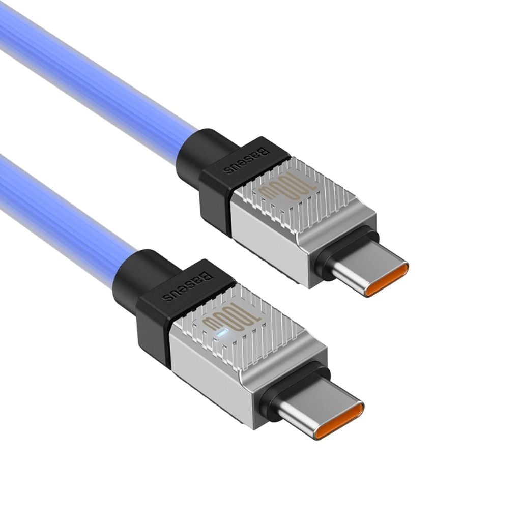 Baseus USB-C to USB-C Cable 100W, 2m - Blue