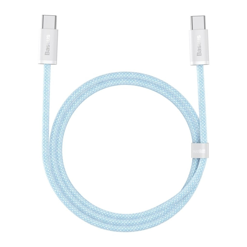 Baseus USB-C to USB-C Cable 100W, PD, 1m - Blue