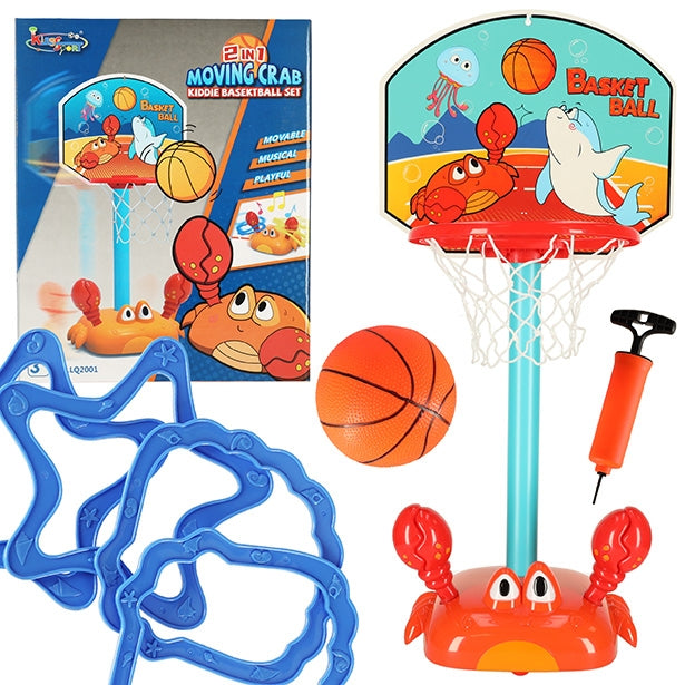 Basketball 2in1 basket + crab ringo