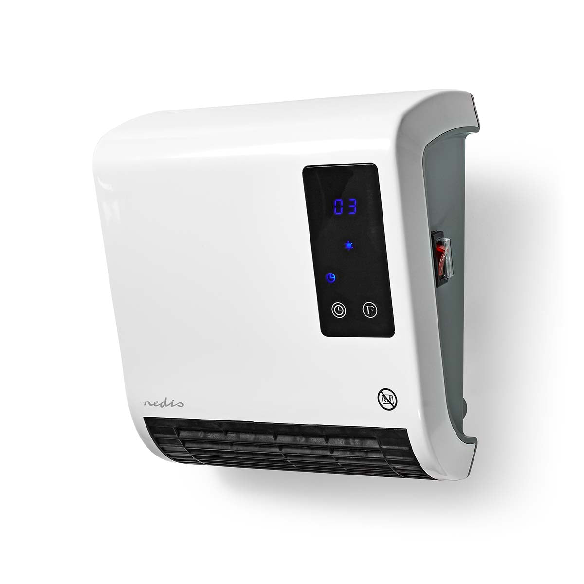 Bathroom Heater, 2000W, Adjustable Thermostat, Remote Control