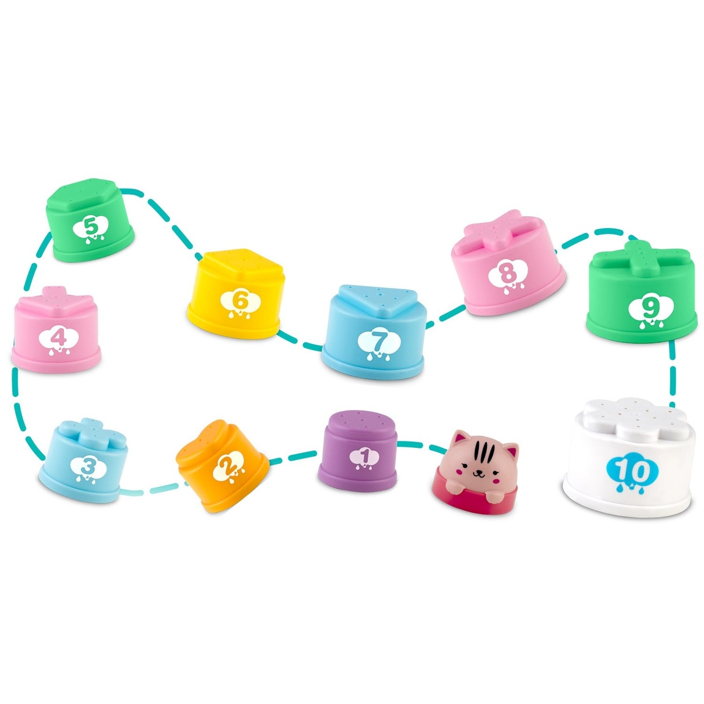 Bath toy for fine motor skills RK-752 Ricokids