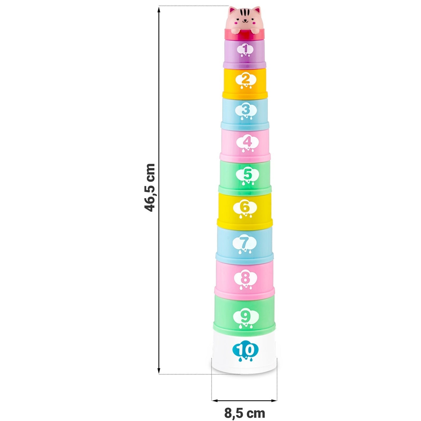 Bath toy for fine motor skills RK-752 Ricokids