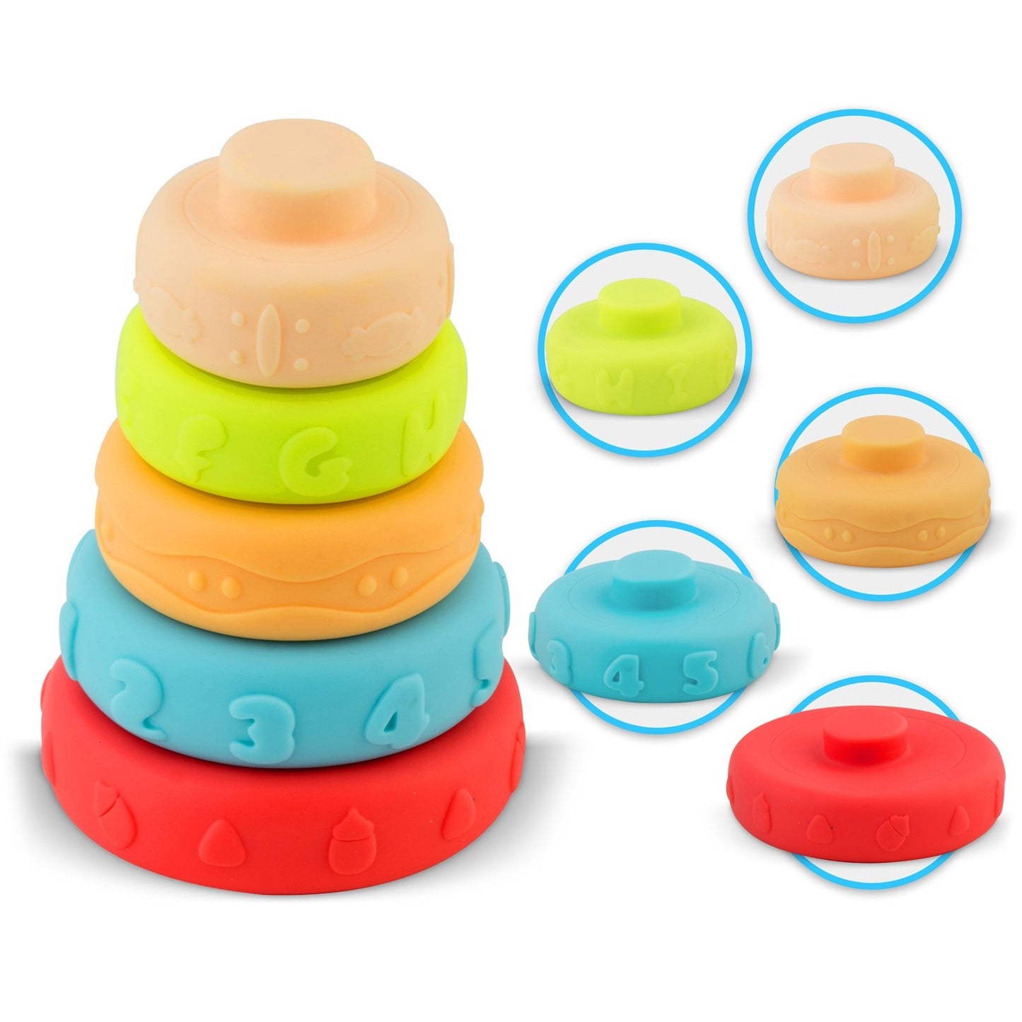 Bath toy with sorting function RK-756 Ricokids
