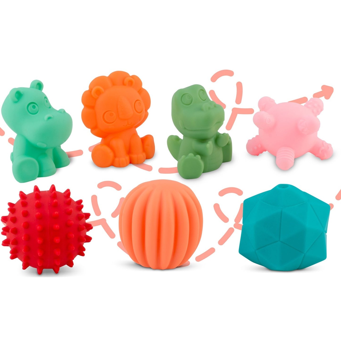 Bath toy with sorting function RK-756 Ricokids