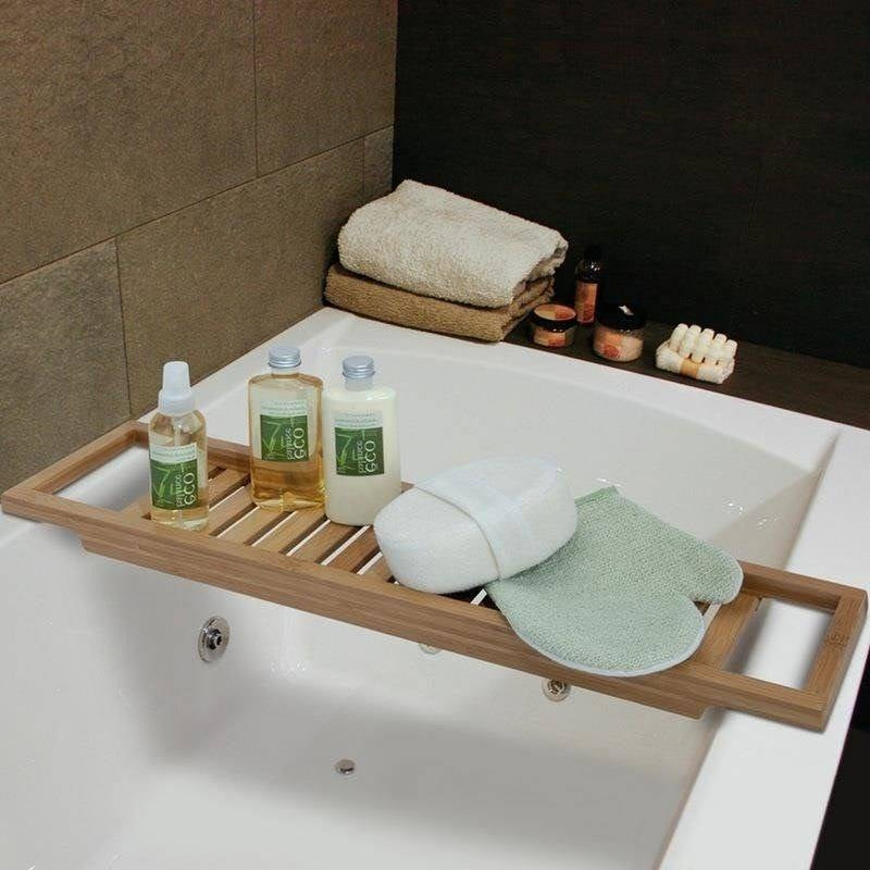 Bathtub tray with handle: Practical, universal and durable