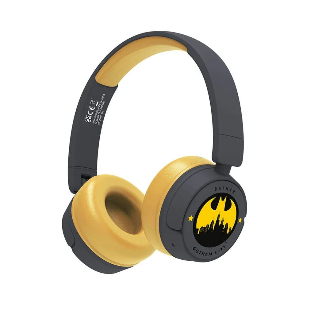Batman Wireless Headphones On-Ear Junior, 85dB/95dB